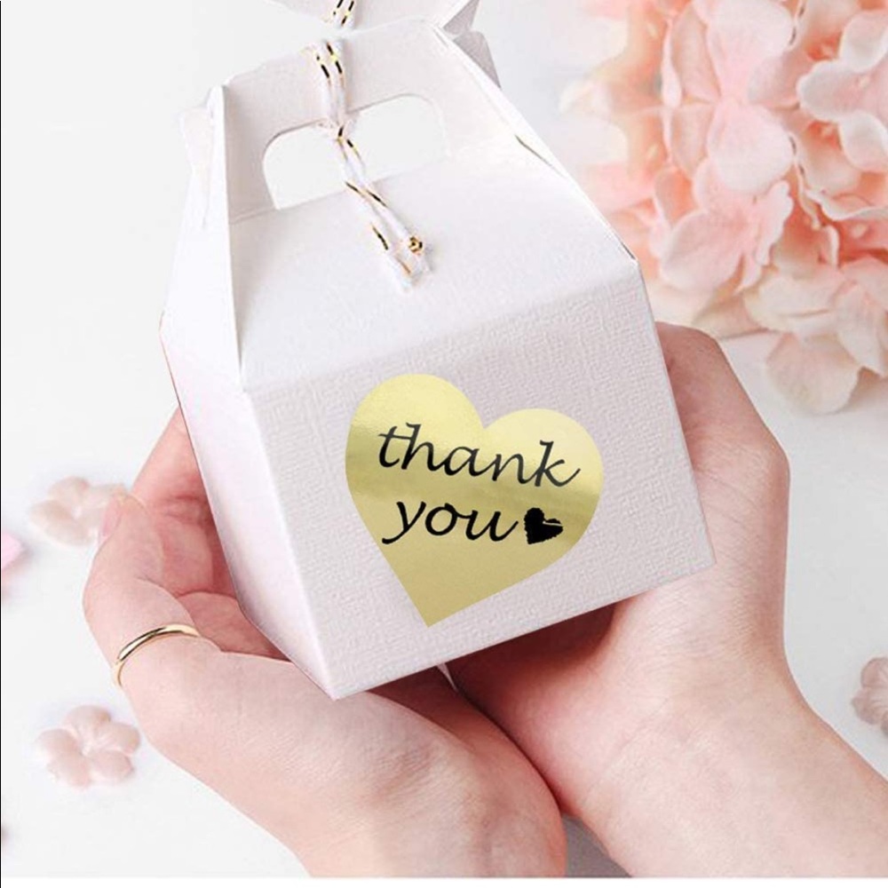 NEW Posh Package "Thank you!" Gift Wrap Shipping Supplies Set ~ Blue Rose 25x5 - Picture 13 of 15